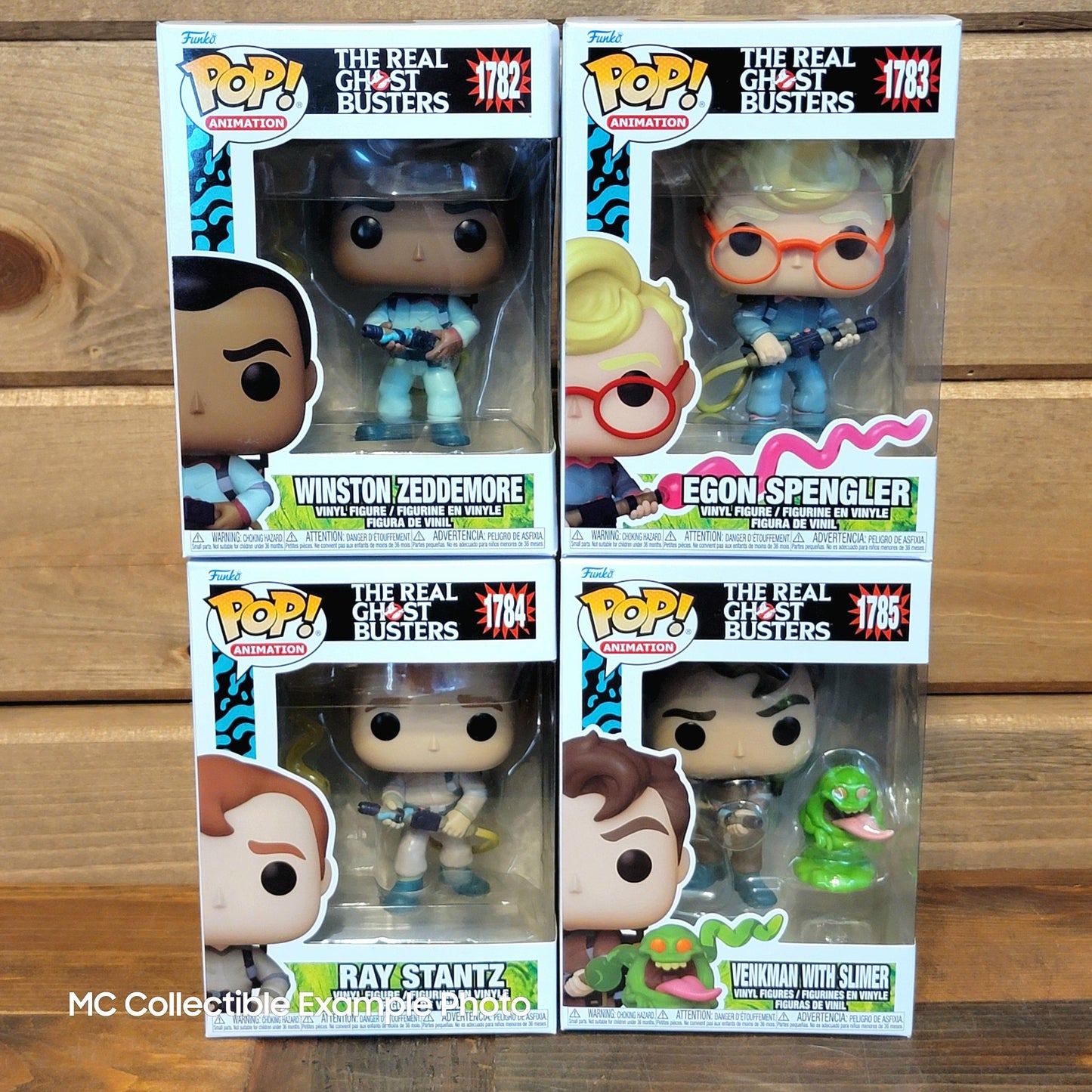 The Real Ghostbusters Funko Pop Vinyl Figure Set