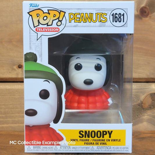 Peanuts Snoopy in Coat 1681 Specialty Series Funko Pop Vinyl Figure (No Sticker)