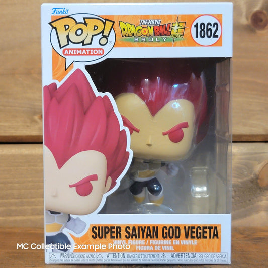 Super Saiyan God Vegeta 1862 Dragon Ball Super: Broly Funko Pop Vinyl Figure