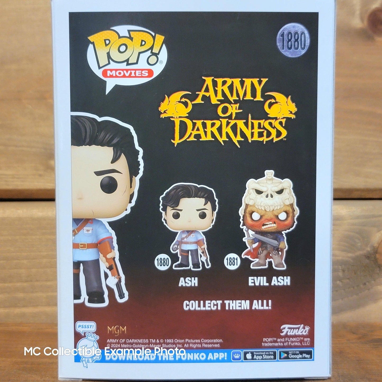 Ash with Boomstick 1880 Army of Darkness Evil Dead Funko Pop Vinyl Figure