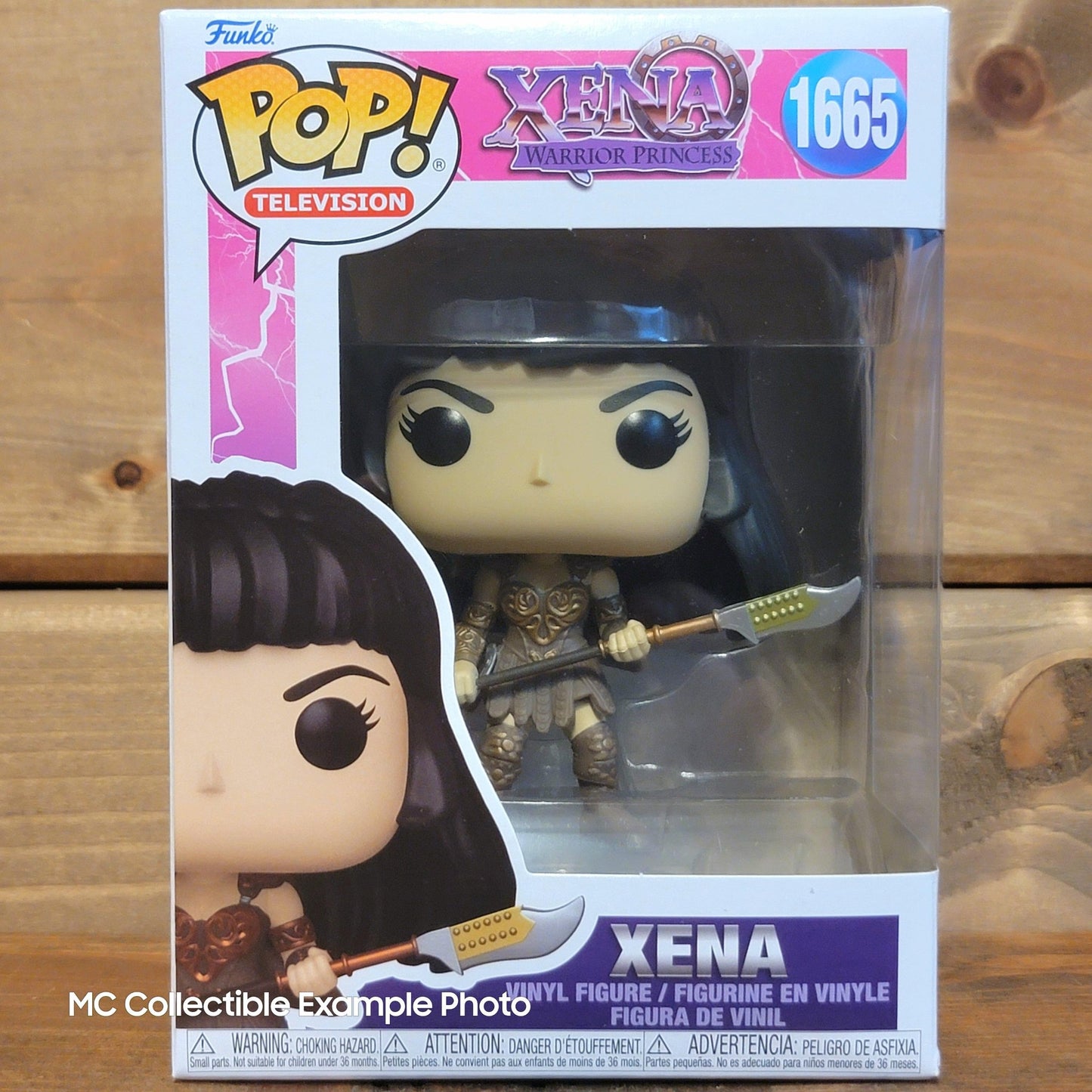 Xena Warrior Princess Xena with Spear 1665 Funko Pop Vinyl Figure