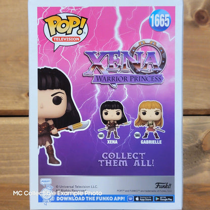 Xena Warrior Princess Xena with Spear 1665 Funko Pop Vinyl Figure