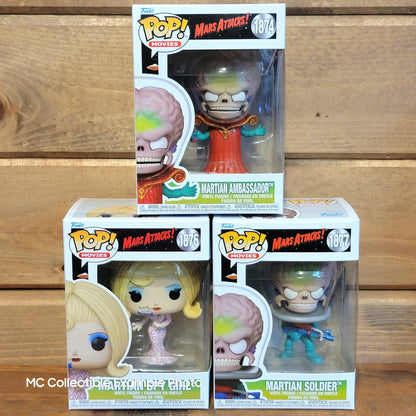 Mars Attacks Funko Pop Vinyl Figure Set