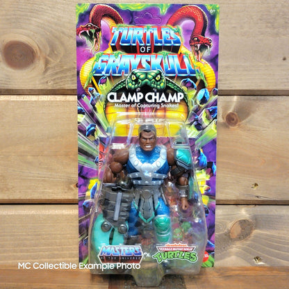 Turtles of Grayskull Clamp Champ TMNT MOTU Origins 6" Action Figure