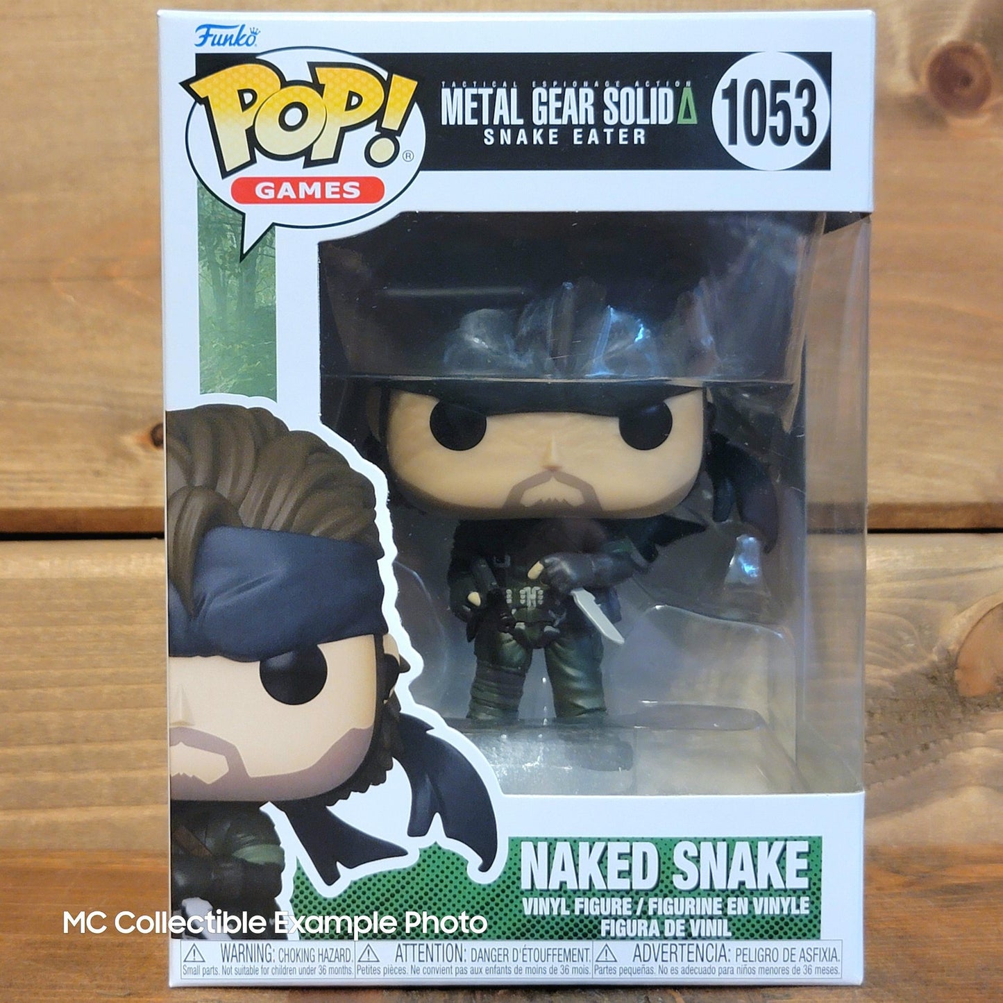 Metal Gear Solid Delta Snake Eater Naked Snake 1053 Funko Pop Vinyl Figure