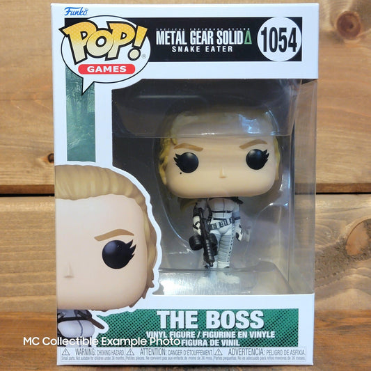 Metal Gear Solid Delta Snake Eater The Boss 1054 Funko Pop Vinyl Figure