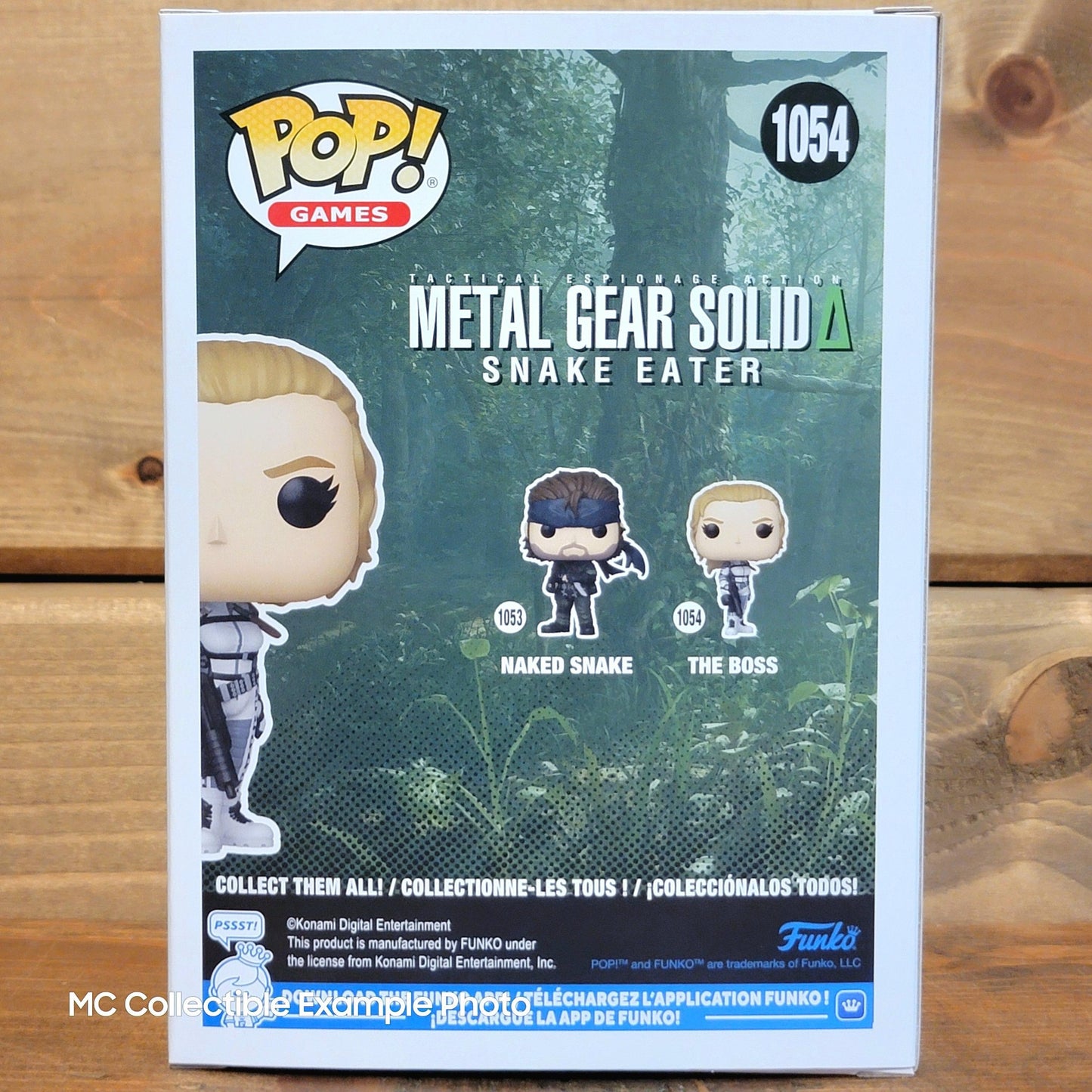 Metal Gear Solid Delta Snake Eater The Boss 1054 Funko Pop Vinyl Figure