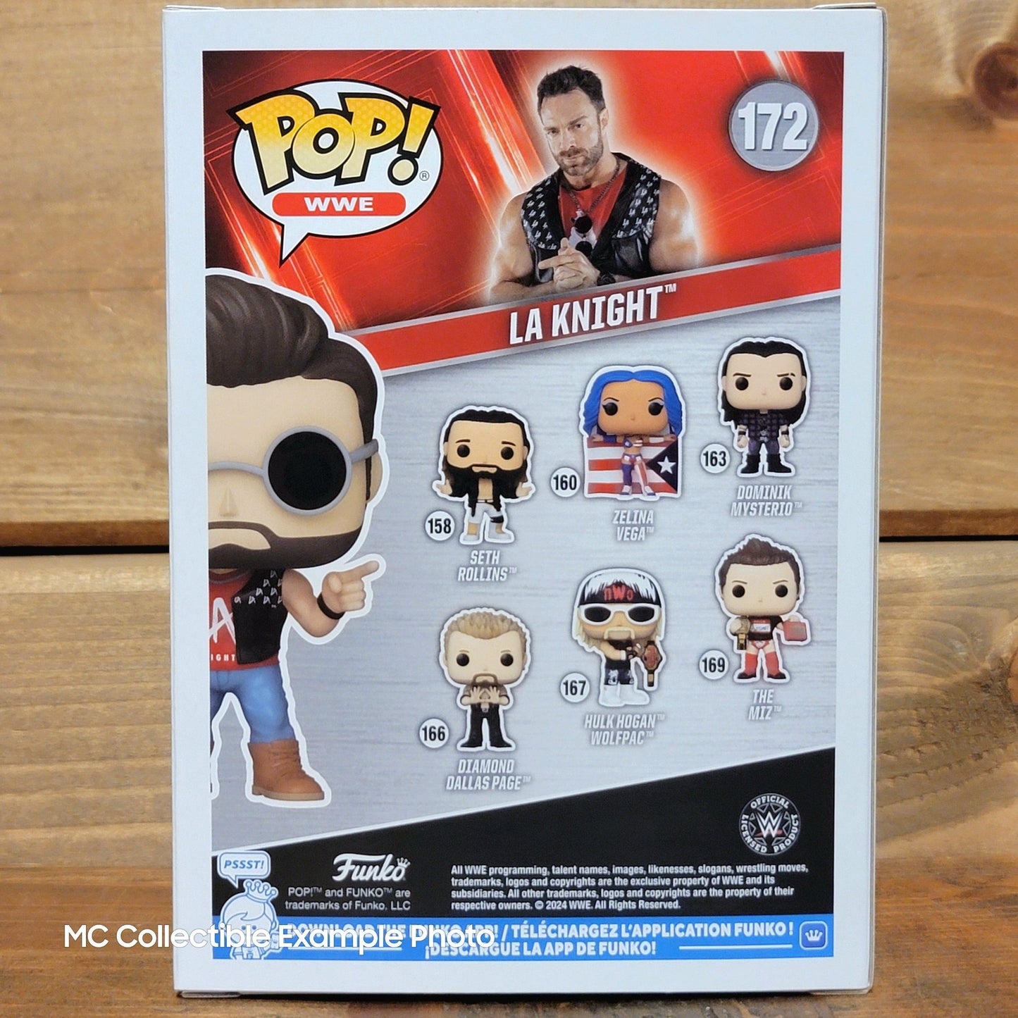 LA Knight 172 WWE Funko Pop Vinyl Figure