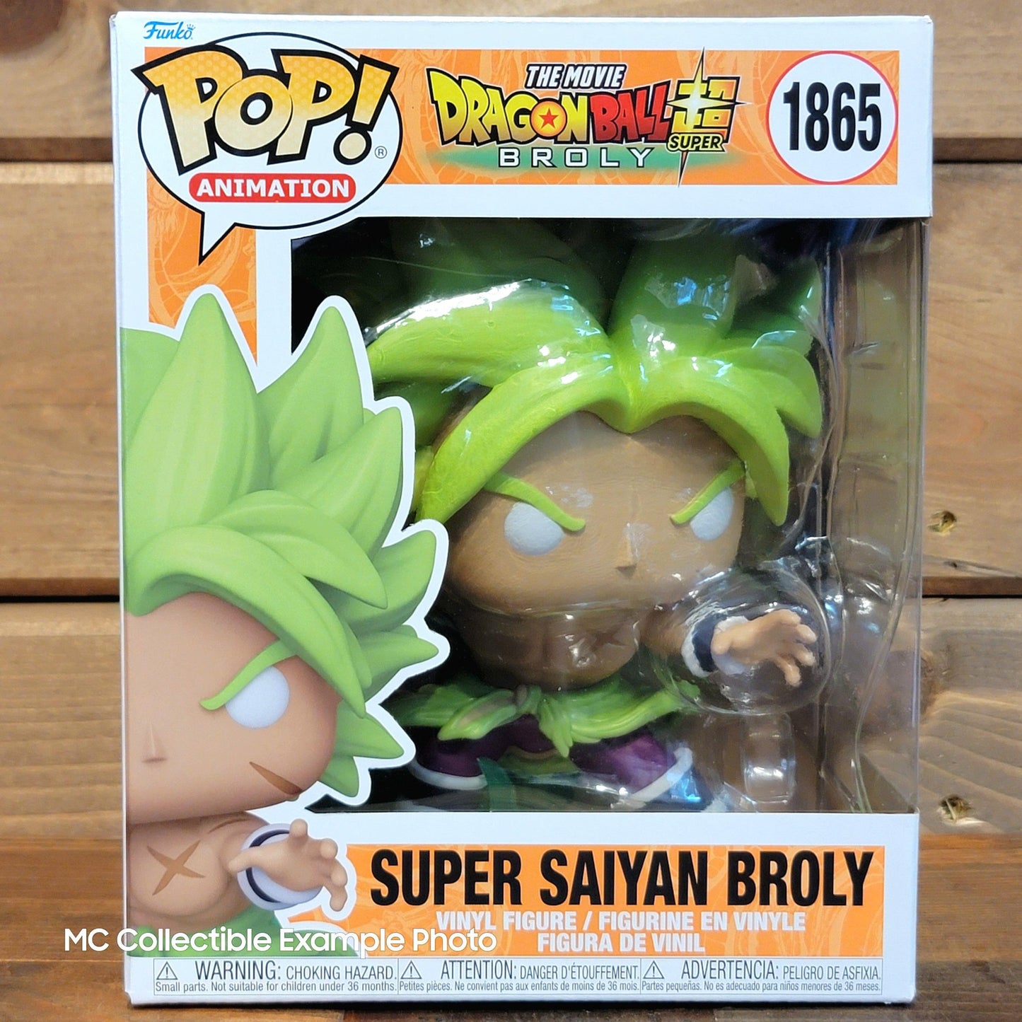 Super Saiyan Broly 1865 Dragon Ball Super: Broly Funko Pop Vinyl Figure