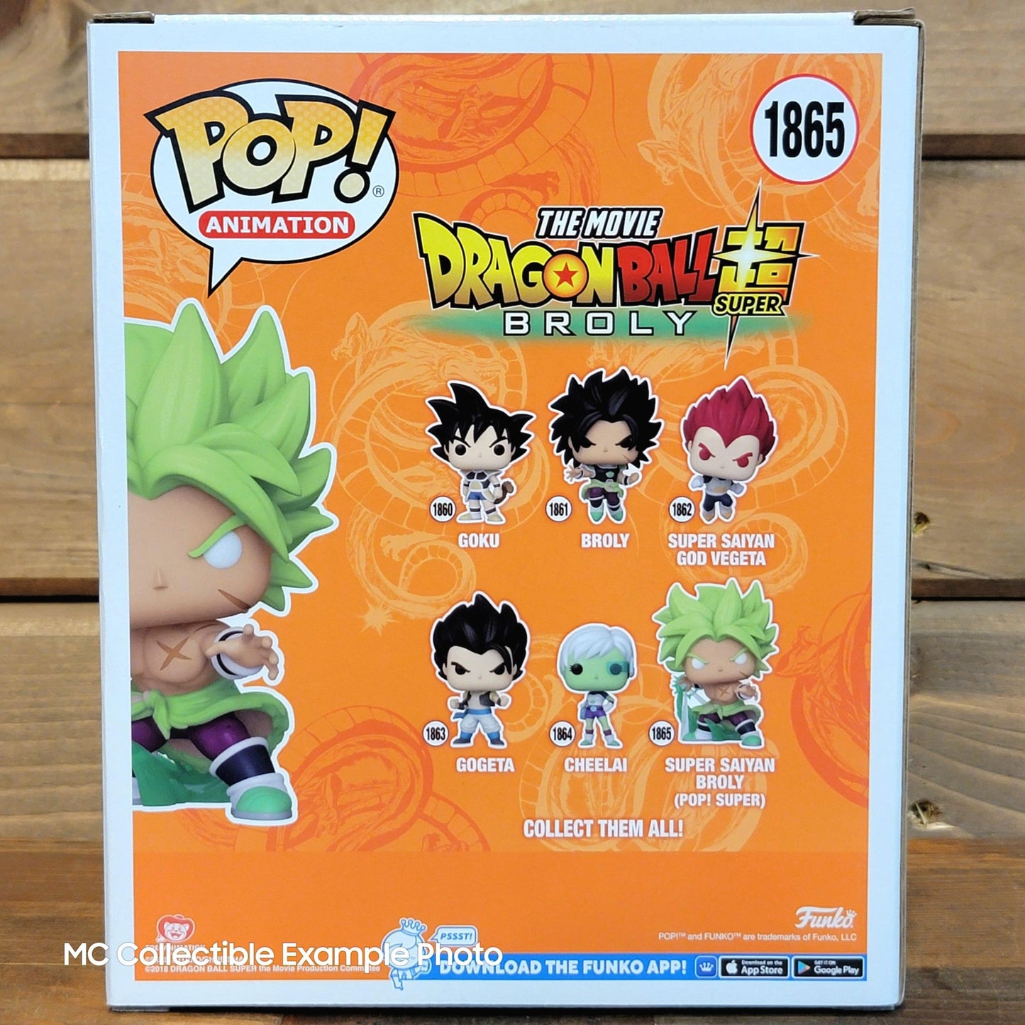 Super Saiyan Broly 1865 Dragon Ball Super: Broly Funko Pop Vinyl Figure