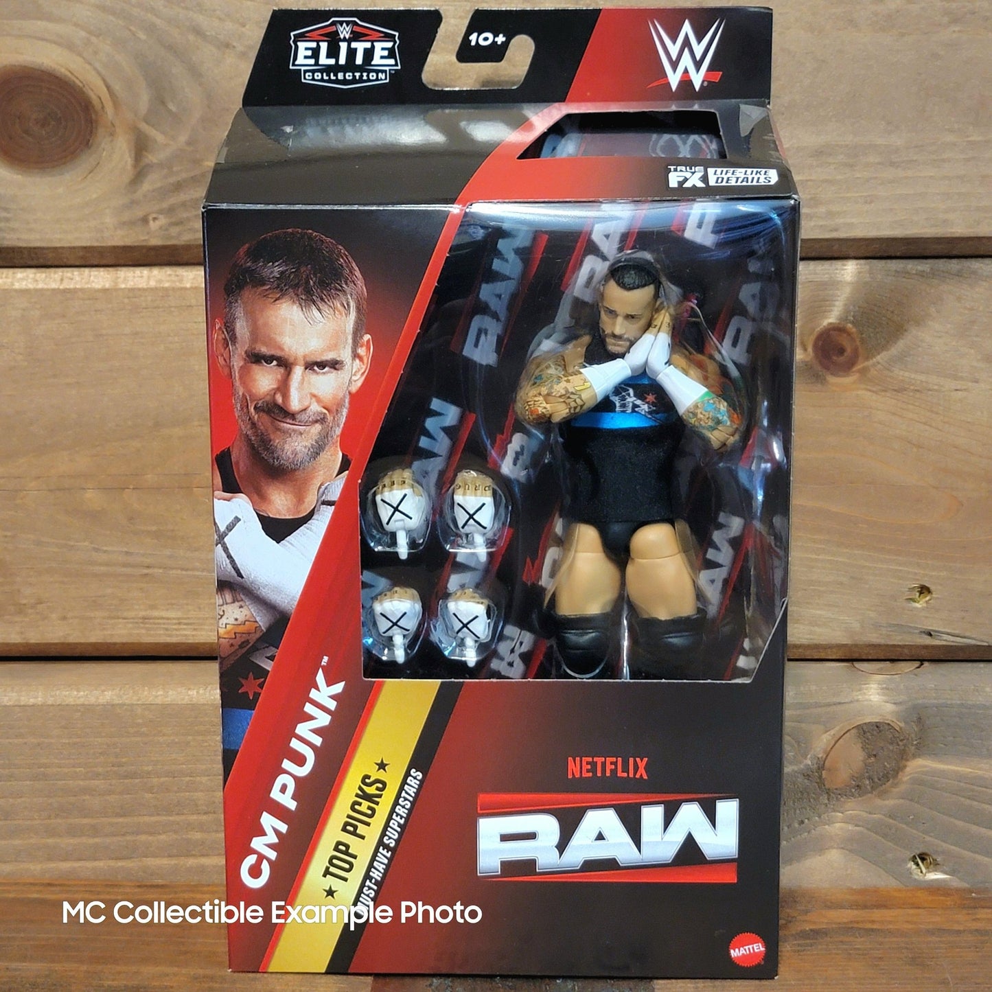 CM Punk WWE Netflix Elite Collection Top Picks 2025 6" Action Figure