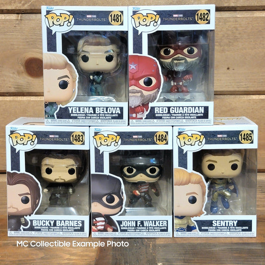 Thunderbolts Marvel Universe Funko Pop Vinyl Figure Set