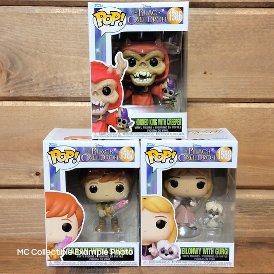 The Black Cauldron Funko Pop Vinyl Figure Set