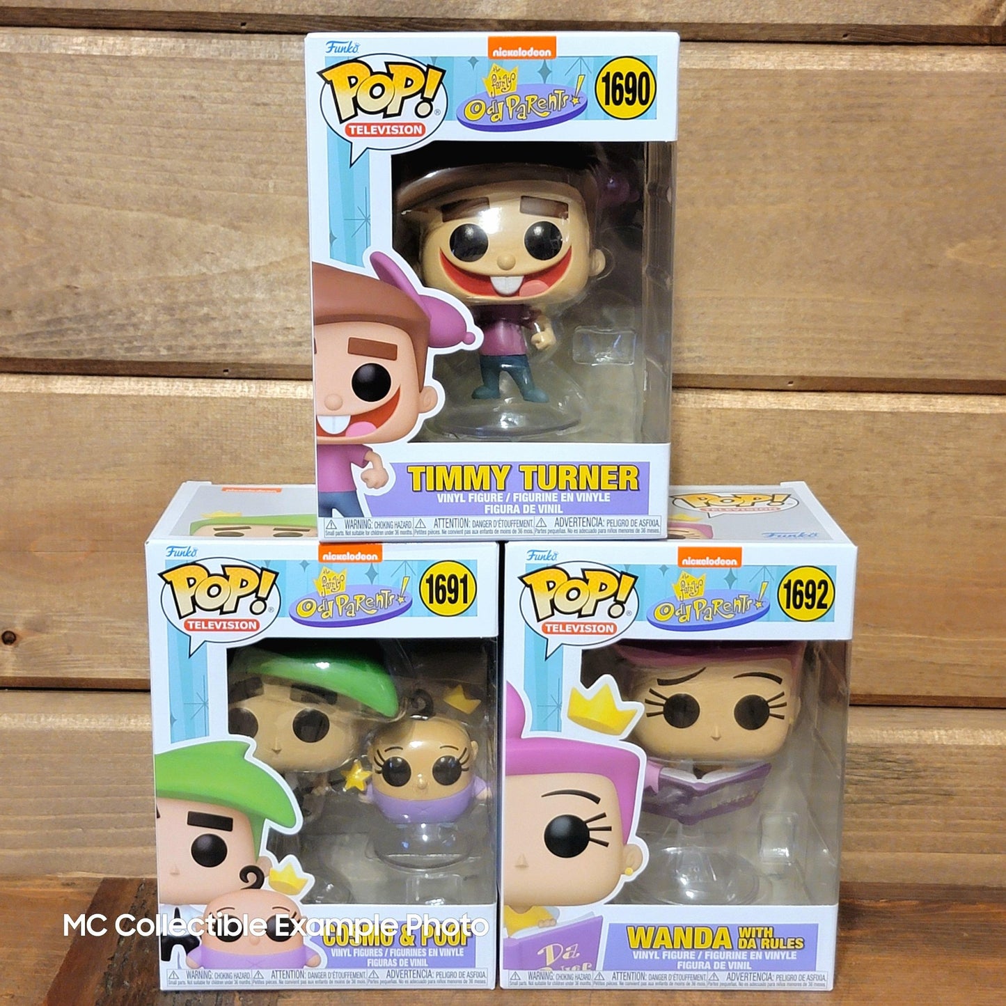 Fairly OddParents  Funko Pop Vinyl Figure Set