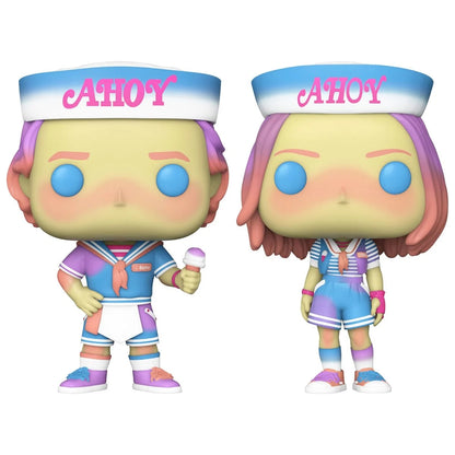 Robin & Steve Stranger Things Scoops Ahoy Funko Pop Vinyl Figure Set