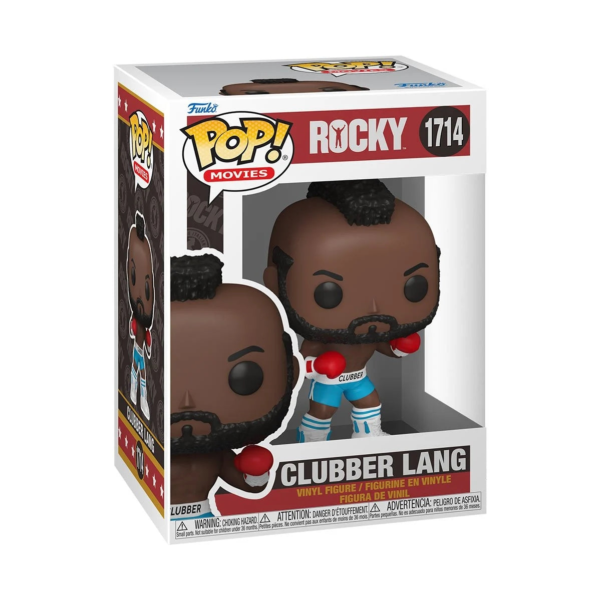 Rocky Balboa Clubber Lang Ivan Drago Rocky III & IV Funko Pop Vinyl Figure Set