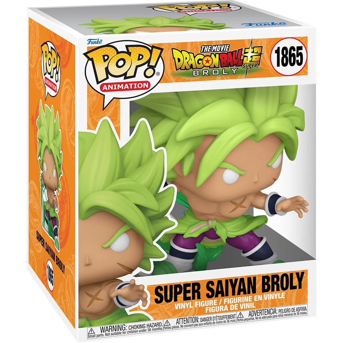 Super Saiyan Broly 1865 Dragon Ball Super: Broly Funko Pop Vinyl Figure