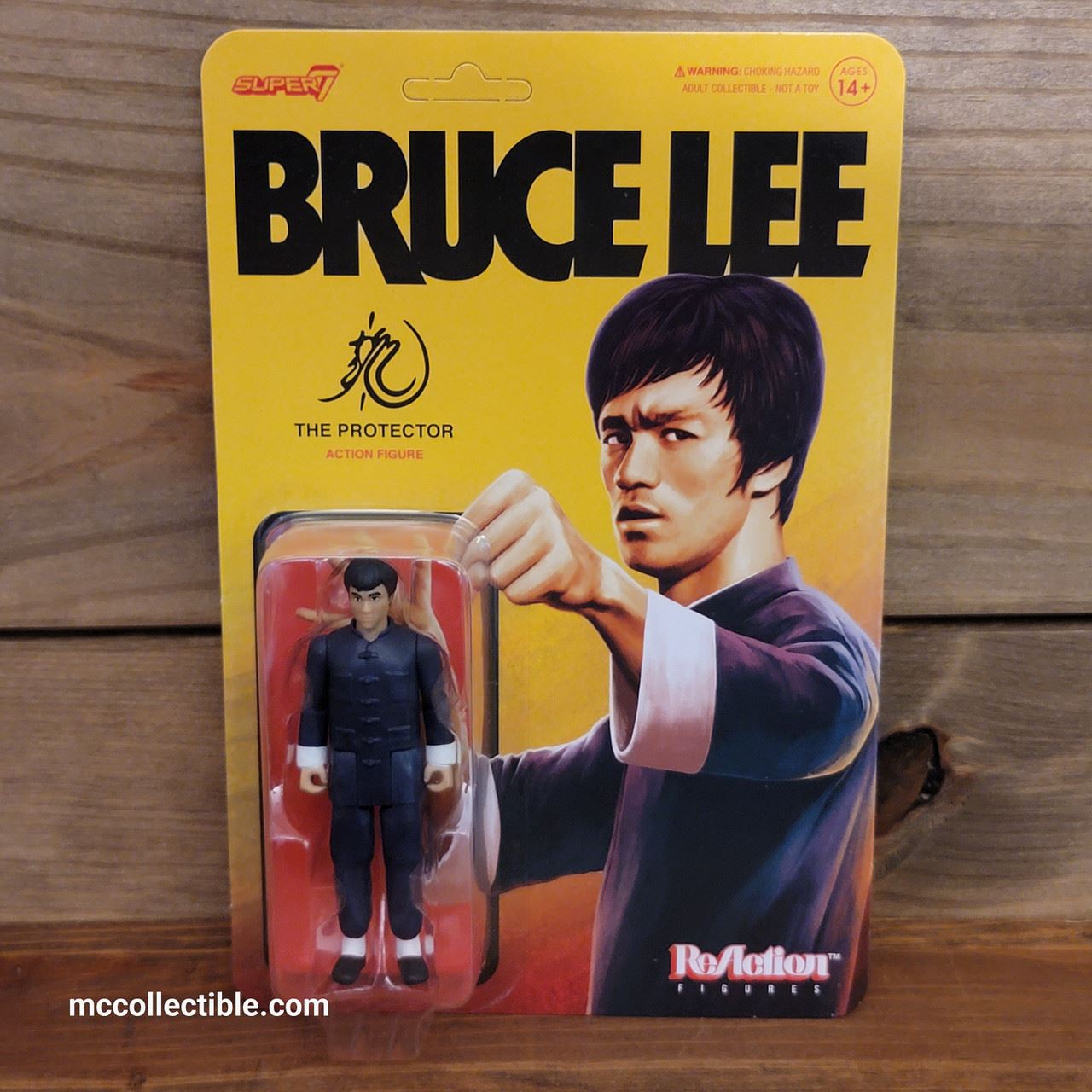 Bruce Lee The Protector 3.75 Inch Super 7 ReAction Figure