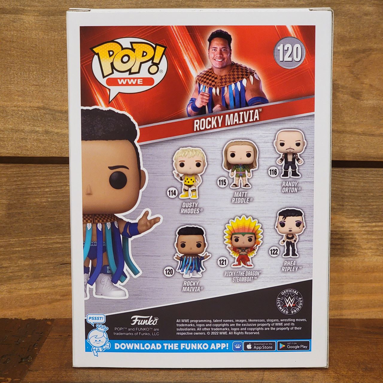 Rocky Maivia 120 WWE Funko Pop! Vinyl Figure