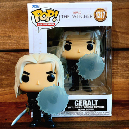 Geralt Shield 1317 The Witcher Netflix Television Funko Pop! Vinyl Figure