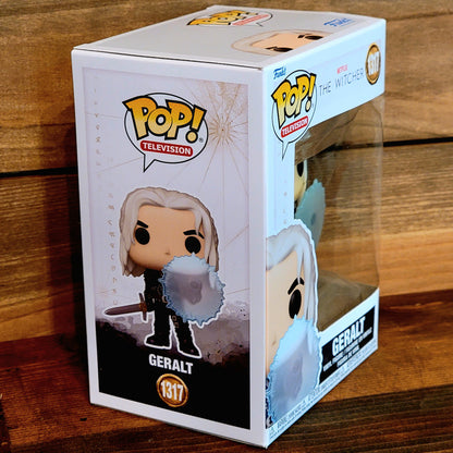 Geralt Shield 1317 The Witcher Netflix Television Funko Pop! Vinyl Figure