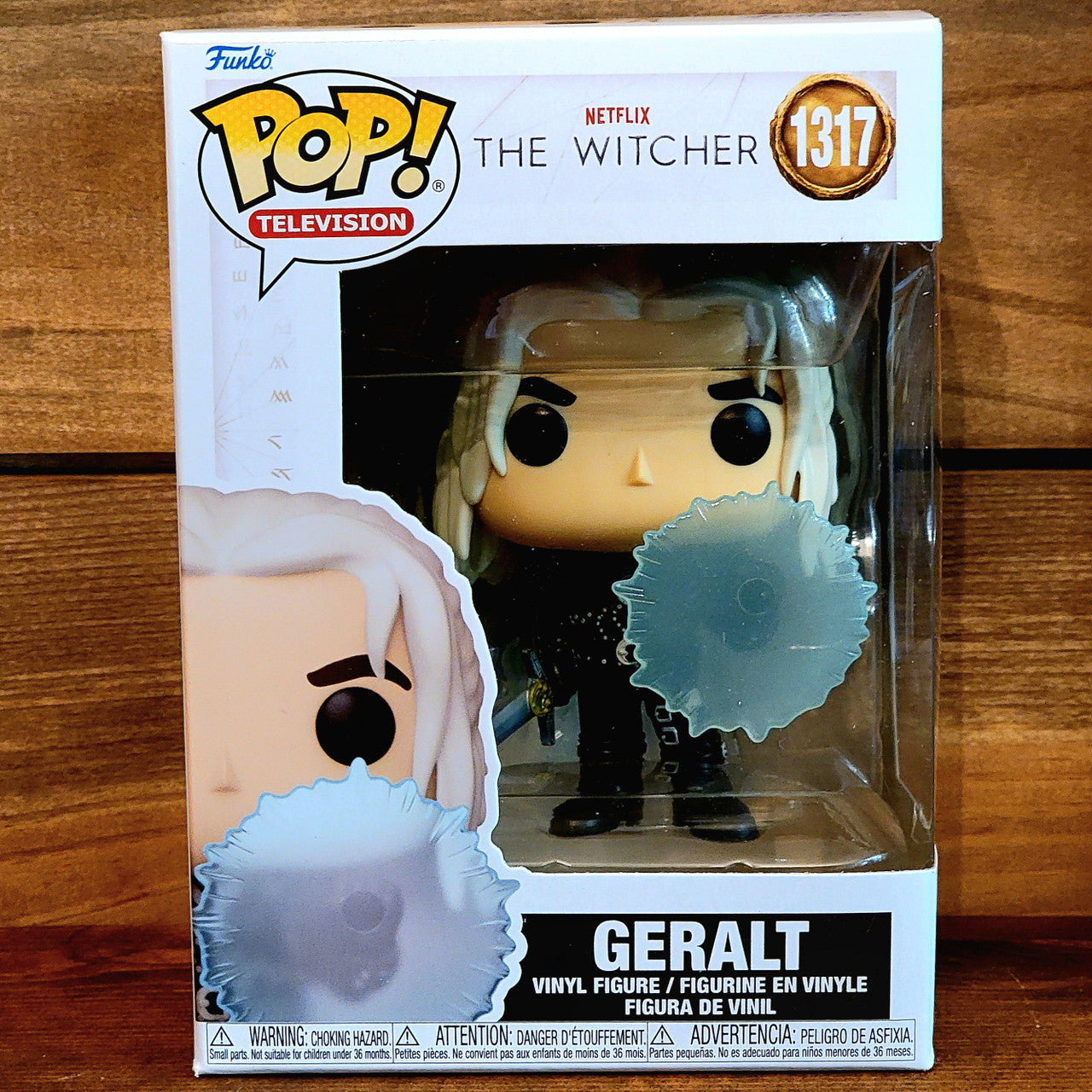 Geralt Shield 1317 The Witcher Netflix Television Funko Pop! Vinyl Figure