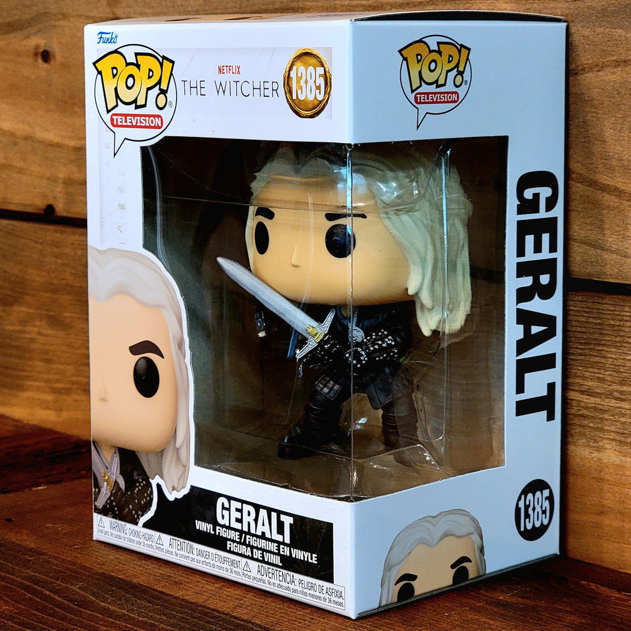 Geralt 1385 The Witcher Season 3 Netflix Television Funko Pop! Vinyl Figure