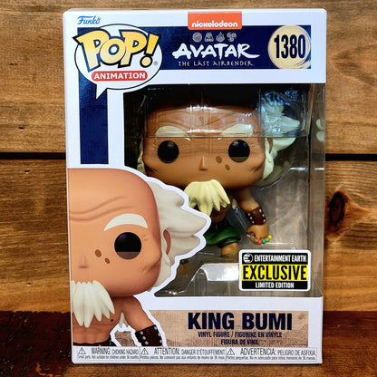 King Bumi 1380 Avatar Animation Funko Pop! Vinyl Figure EE Exclusive