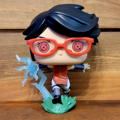 Boruto Sarada with Sharingan 1358 GITD Funko Pop! Vinyl Figure EE Exclusive