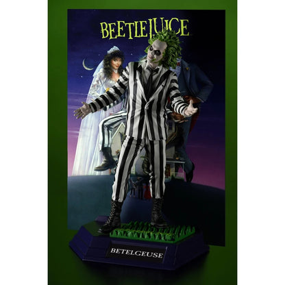 Beetlejuice 1988 Movie Maniacs Posed 6" Figure Mcfarlane Toys