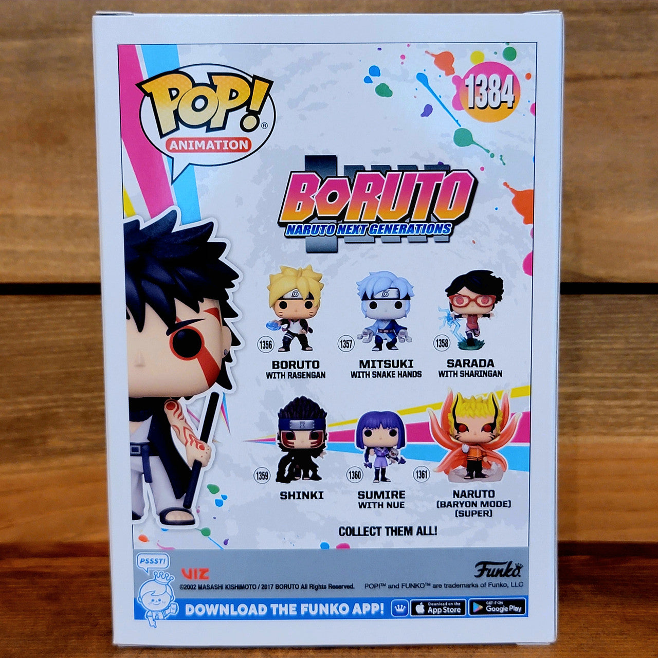 Boruto: Naruto Next Generations Kawaki Prologue 1384 GITD Funko Pop! Vinyl Figur