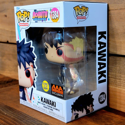 Boruto: Naruto Next Generations Kawaki Prologue 1384 GITD Funko Pop! Vinyl Figur