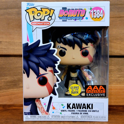 Boruto: Naruto Next Generations Kawaki Prologue 1384 GITD Funko Pop! Vinyl Figur