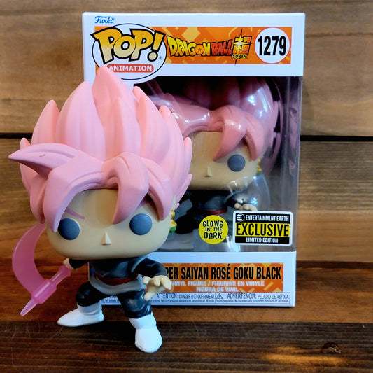 Super Saiyan Rose Goku Black 1279 GITD Funko Pop! Vinyl Figure EE Exclusive