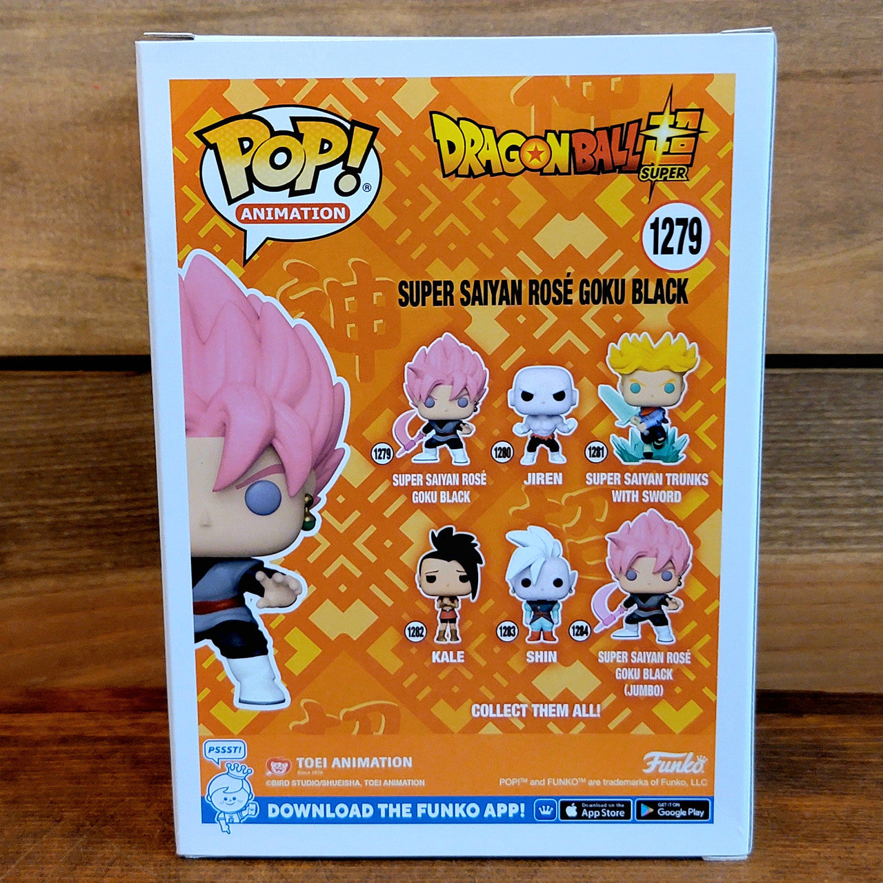 Super Saiyan Rose Goku Black 1279 GITD Funko Pop! Vinyl Figure EE Exclusive