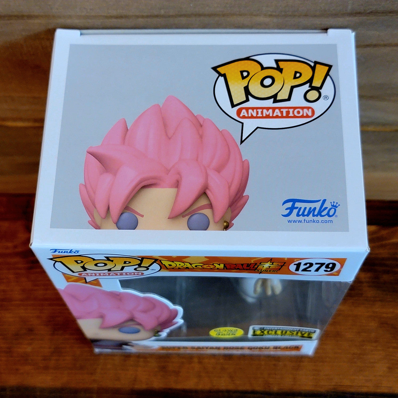 Super Saiyan Rose Goku Black 1279 GITD Funko Pop! Vinyl Figure EE Exclusive