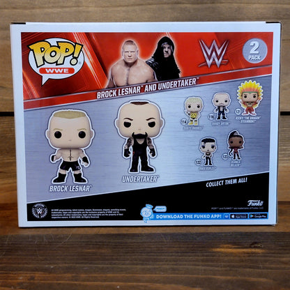 Brock Lesnar and Undertaker 2 Pack WWE Funko Pop! Vinyl Figure