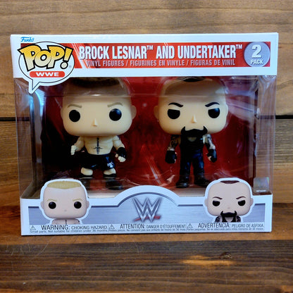 Brock Lesnar and Undertaker 2 Pack WWE Funko Pop! Vinyl Figure