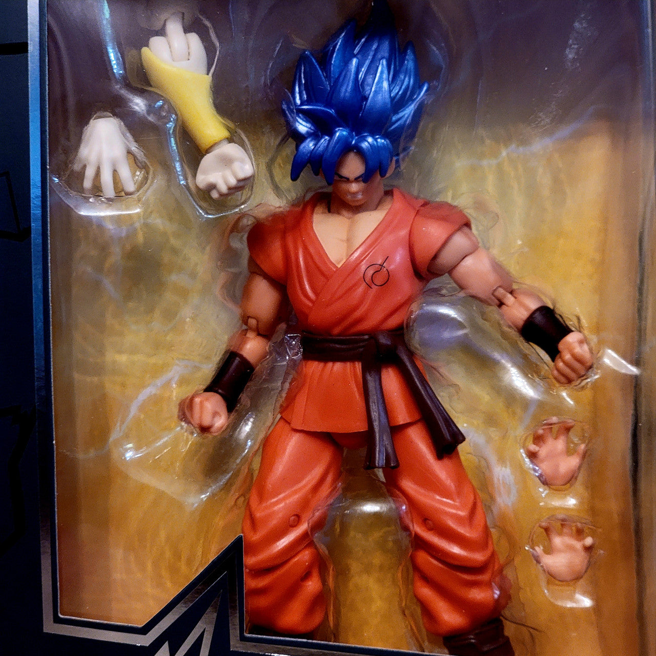 Super Saiyan Blue Kaioken x 10 Goku Dragon Stars Dragon Ball 6 in Action Figure