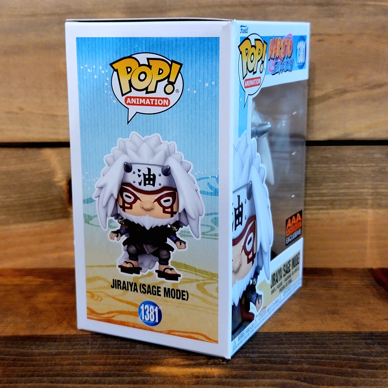 Jiraiya Sage Mode 1381 Naruto Shippuden Animation Funko Pop! Vinyl Figure AAA Ex