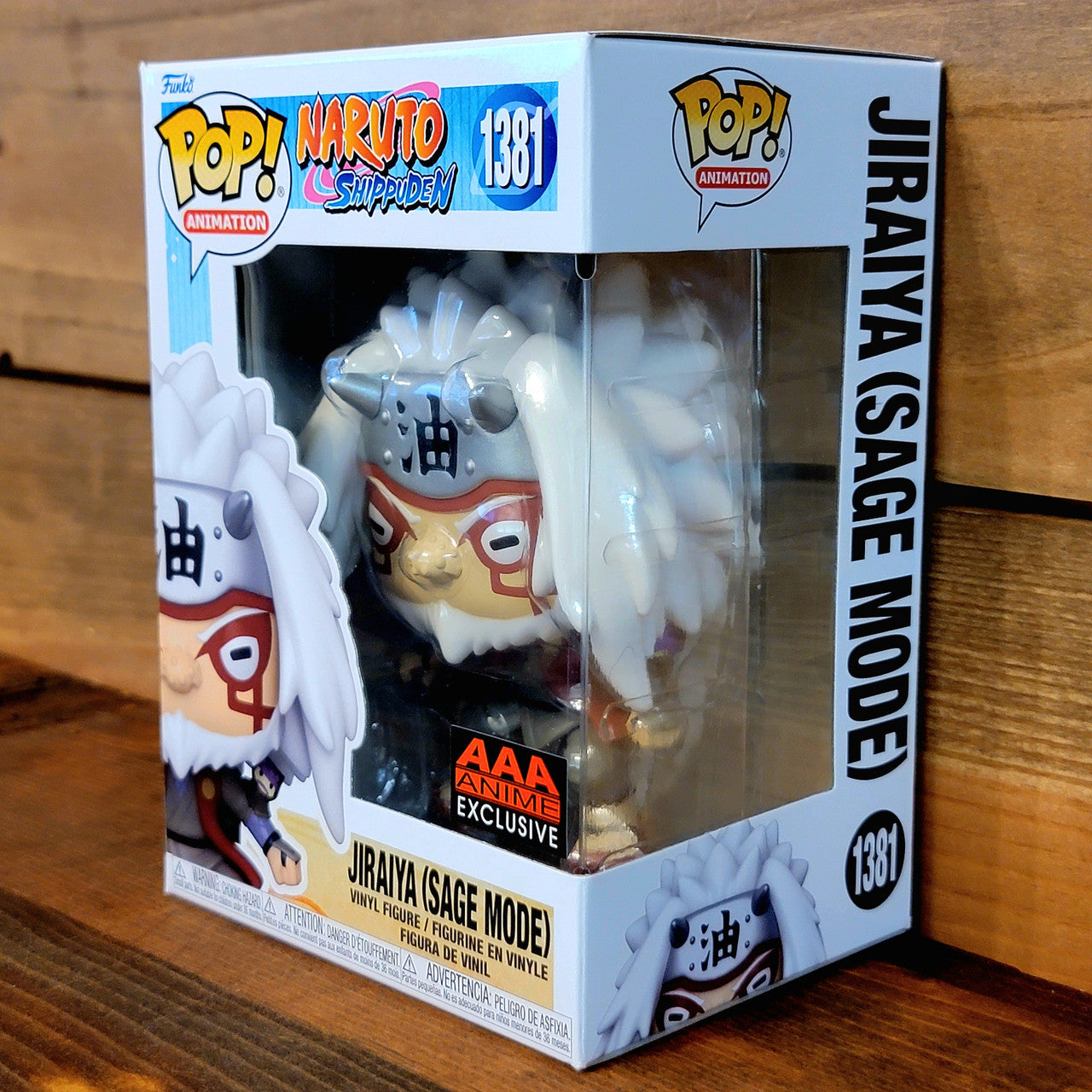 Jiraiya Sage Mode 1381 Naruto Shippuden Animation Funko Pop! Vinyl Figure AAA Ex