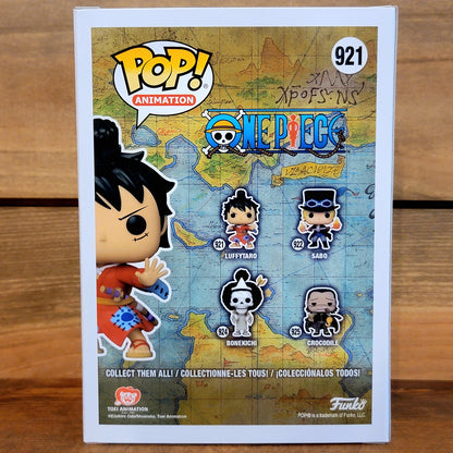 Luffy in Kimono 921 One Piece Anime Animation Funko Pop! Vinyl Figure