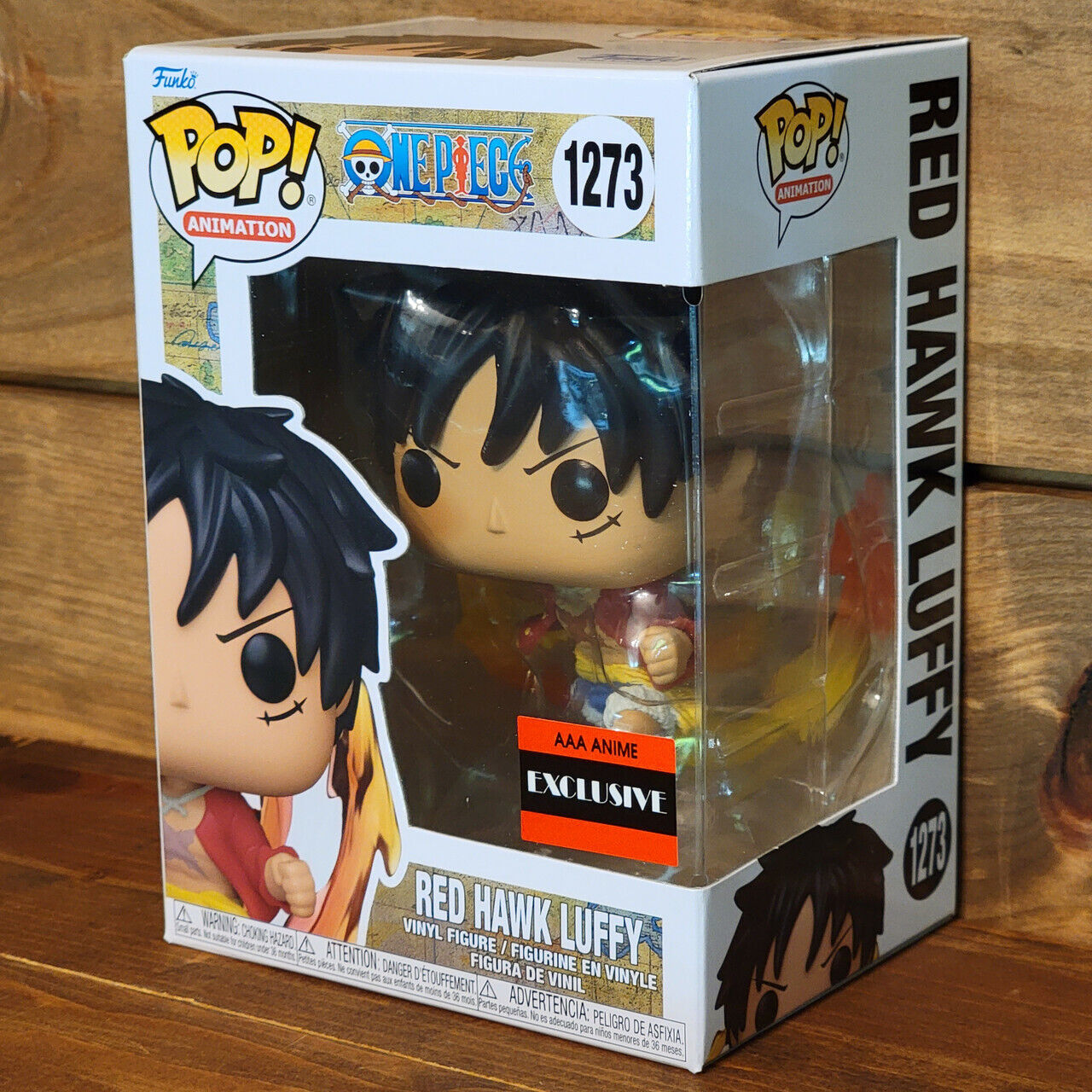 Red Hawk Luffy 1273 One Piece Funko Pop! Vinyl Figure