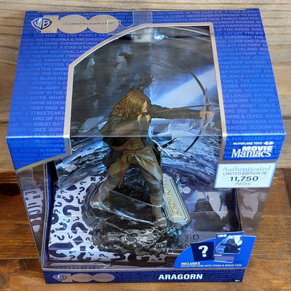 Aragorn Movie MANIACS WB100 LOTR McFarlane Limited Edition 6 In Posed Figure