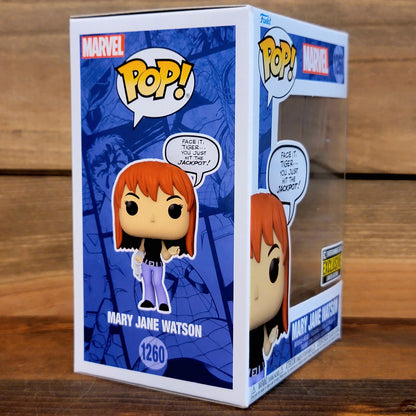 Mary Jane Watson 1260 Spider-Man Marvel Funko Pop! Bobble Head EE Exclusive