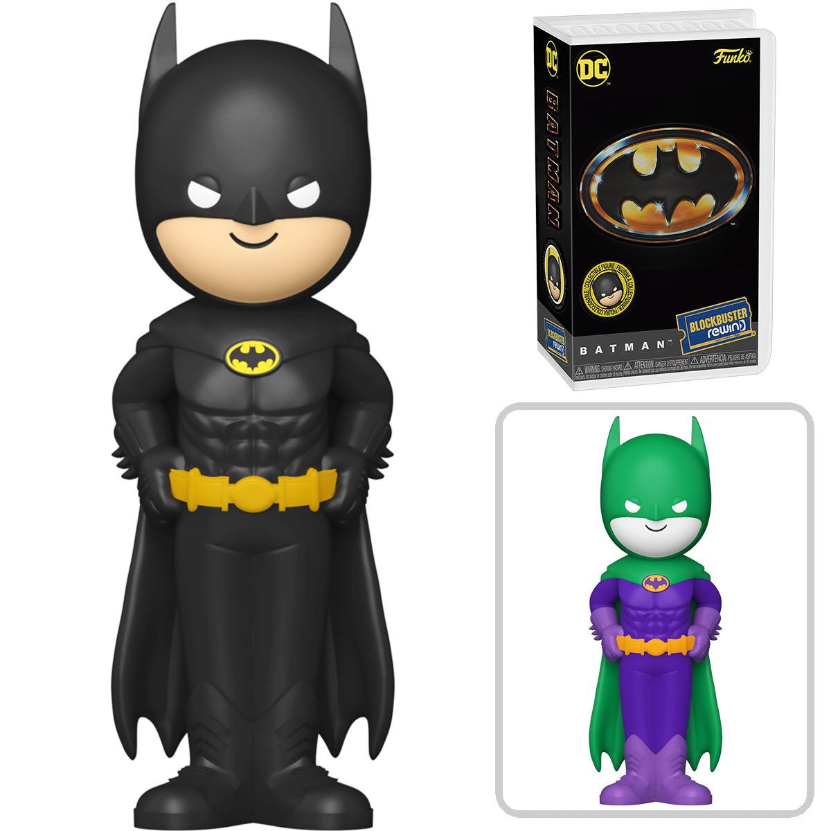 Batman 1989 Batman Funko Blockbuster Rewind Vinyl Figure Sealed, Possible Chase