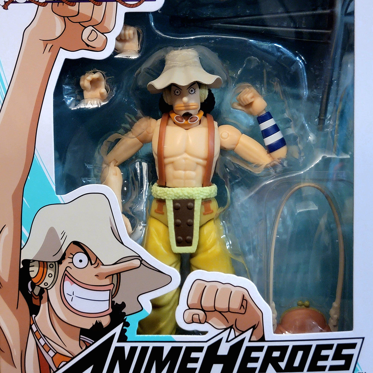 Usopp One Piece Anime Heroes 6 in Action Figure