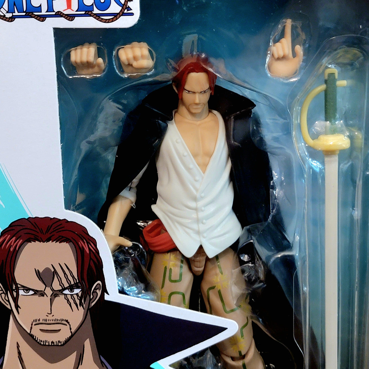 Shanks One Piece Anime Heroes 6 in Action Figure