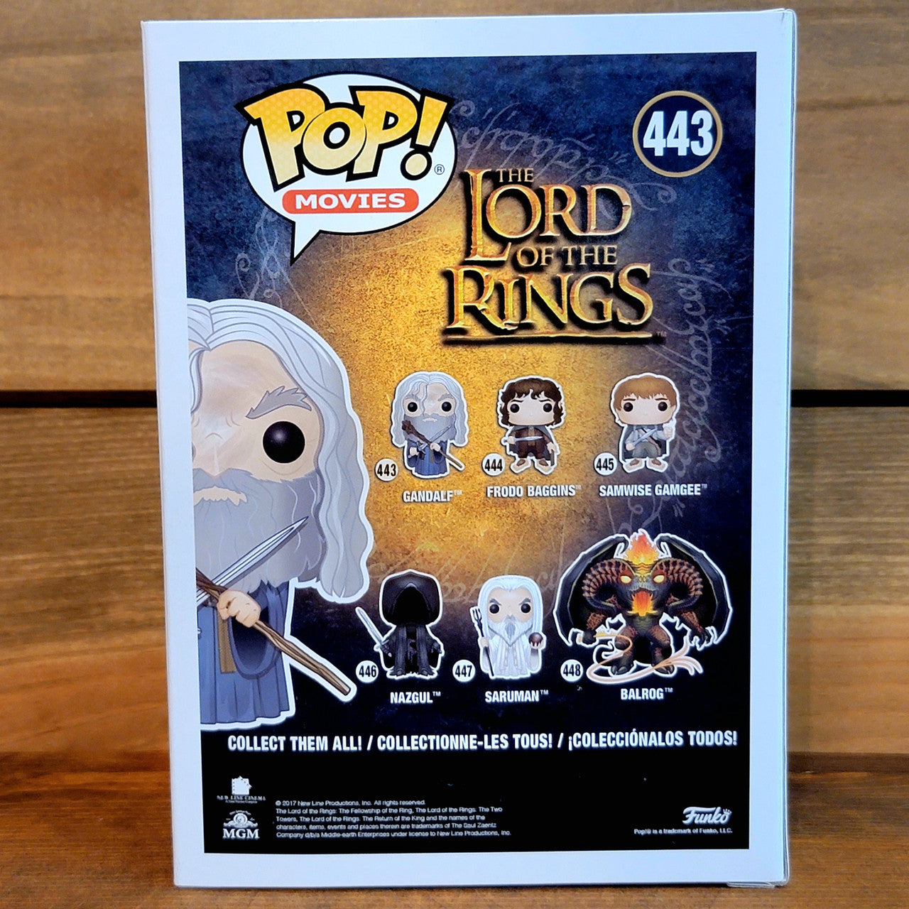 Gandalf 443 Lord of the Rings LOTR Movies Funko Pop! Vinyl Figure