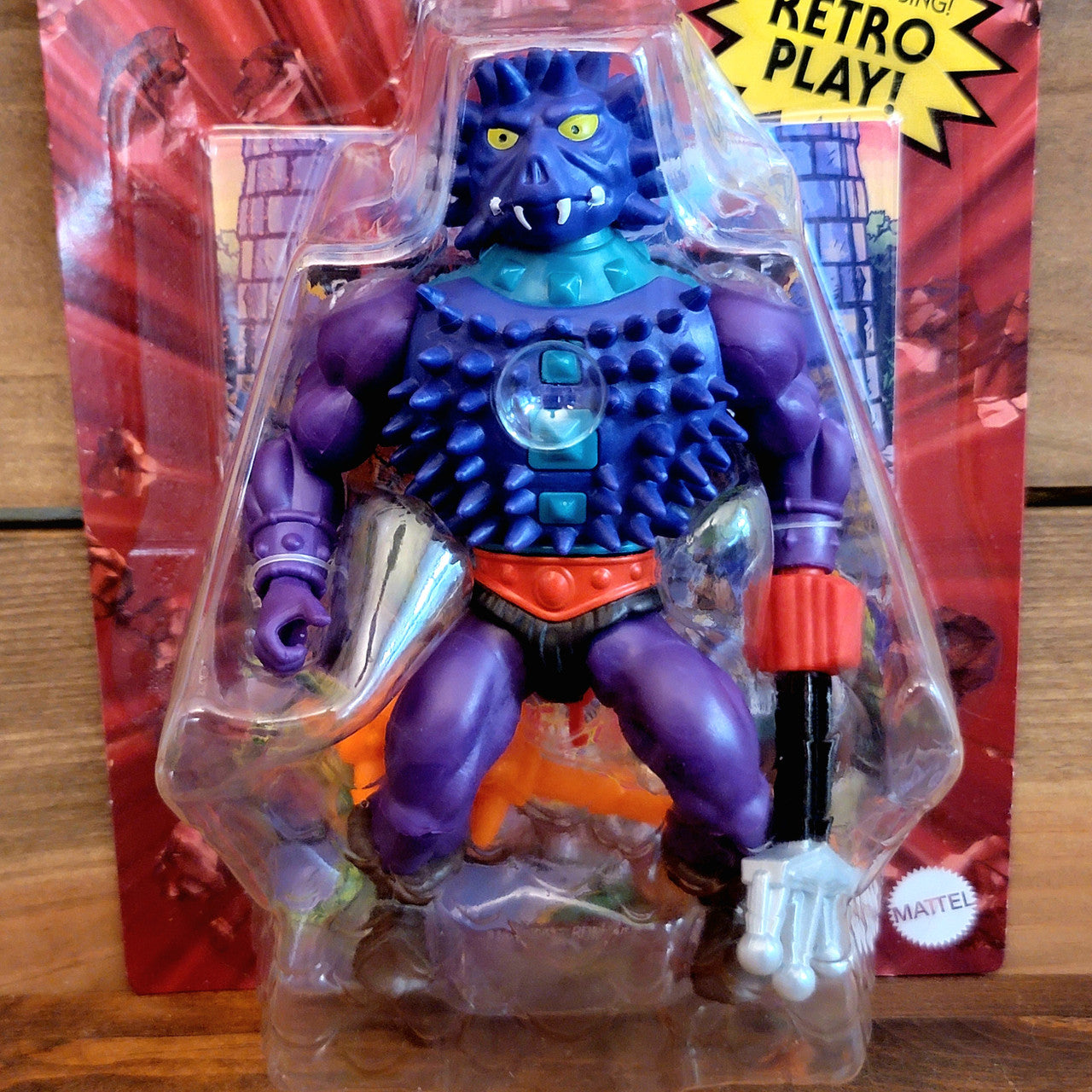 Spikor MOTU Origins Masters of the Universe 6 in Action Figure Unpunched